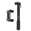 Miniatyrbilde 3 av 4: 1 Sett Mini Sykkelpumpe Nylon Sykler Hånd Luftpumpe Dekk Inflator Mtb Pumpe Svart 22X5CM Black 22X5CM