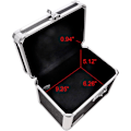 Miniatyrbillede 2 af 5: Kombinationsskab - 9*.8 X 6.7 X 7.5 Tommer Sikkerhedsskabe Til Penge, Dokumenter & Medicin - Sort