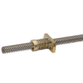 Miniatyrbilde 5 av 5: Sett med 2 messingfjærnøtter for CR10 Z T8 anti-retur akse for muttereliminering, for Ender Level 3 Ender 3 Pro V2 CR-10 Tornado 3D gjengede stang Acme 8