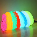 Miniatyrbilde 2 av 5: Neon LED-kabler for dekorasjon 5m lysende lys EL kult lys