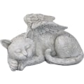 Miniatyrbillede 2 af 5: Design Toscano Katteengel Gravsfigur Dimensioner: 14 X 10 X 12,5 Cm