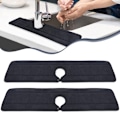 Miniatyrbilde 3 av 5: Vannfangermatte for benkeplate, absorberende dryppmatte for vask, sprutbeskyttelse for vask, 60*15cm