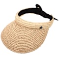 Miniatyrbillede 1 af 3: Solhat Udendørs Solskygge Hat Strand Halm Bredbremmet Hat (voksen) Brun 28X15.5CM Brown 28X15.5CM