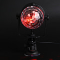 Miniatyrbillede 2 af 2: Bryllupsdekoration Fødselsdagsfestlys Strobe Lampe Bevægelig Hovedlys Natlys Projektor Sort 10 Black 10X10cm