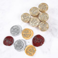 Miniatyrbilde 4 av 5: Elite Brass Retro Alphabet Initials Voksforseglingsstempel 26 Bokstaver A-z Voksforseglingsstempel For Postdekorasjon DIY Kortlaging L