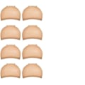Miniatyrbild 1 av 4: Peruknät, 8 st Nude Strumpa Peruknät, Peruknät Kan Hålla Peruk, Elastiskt Och Andningsbart