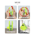 Miniatyrbilde 4 av 5: Dobbeltsidig Magnetisk Vindusvasker Begge Sider Glassvasker Verktøy Overflaterenskost Med Håndtak Ergonomisk Design For 8-15mm Tykkelse