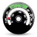 Miniatyrbillede 1 af 5: Pejsetermometer Magnetisk Ovntermometer Brændeovnsrør Termometer Måler Til Skorstensrør Ovn Temperaturmåler #w0