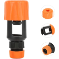 Miniatyrbillede 2 af 5: Slangekobling, køkkenhavevandingshane Snap-kobling, køkkenslangeadapter Haneadapterværktøj til udendørs eller indendørs vandhaner (1 stk., Orange)