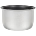 Miniatyrbild 1 av 3: Innergryta till riskokare, hushåll, non-stick, elektrisk kokare, tillbehör, 3l, silver, 21x21cm Silver 21X21CM