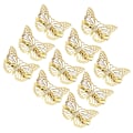 Pikkukuva 2 / 3: 10 kpl Tyttöjen Hiuspinnit Hienoja Hiuspinnit Tyttöjen Hiusnapit Hiuspinnit Kiinnikkeet Oikea perhonen Right butterfly 5.4*3.65cm