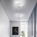 Miniatyrbilde 4 av 5: LED Taklampe, 12W Akryl Taklampe, Dimbar Taklampe 3000K/4000K/6000K For Soverom Kjøkken Diagnist Soverom 24cm