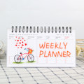 Miniatyrbillede 1 af 5: Ugentlig Planlægger - Trådbundet Udateret Ugentlig & Daglig Planlægger Ugentlig Dagsplan Tid Organisator Ting Notesbog Spiral Agenda