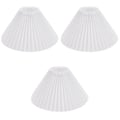 Miniatyrbillede 3 af 4: 4 stk. Plettede Lamper Skærme Chandelier Skærme Lamper Skærme Til Gulvlampe Lysdækning E273pcs28X28CM 3pcs 28X28CM