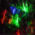 Miniatyrbilde 4 av 5: LED Meteor Solar Dusjlys Hage, Vanntett Vanndråpe Fossen Kaskade 30cm 10 Rør 360 LED Dekorative Lyslenker For Fest Ferie Chris