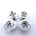 Pikkukuva 5 / 5: 8 kpl RC-auton metalliset pyörän navat vanteet yhteensopivat 1/12 MN D90 D91 D96 D99s -mallin auton varaosat