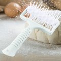 Miniatyrbillede 4 af 5: Pizza Hul Puncher Håndholdt Hjemmekøkken Cookie Rulle Brød Nål Kage Tærte Fremstillingsværktøjer (1 stk, Grøn)