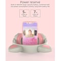 Miniatyrbilde 5 av 5: Bluetooth 5.0 Katt Blinkende Hodetelefoner Med Mikrofon God Kompatibilitet, Støydemping, Tre Moduser, 360mah Kapasitet, 15m Transmisjon Grå Rosa Grey Pink