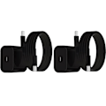 Miniatyrbilde 1 av 2: 2-pakning - Lader for Samsung 25W - Adapter+Kabel USB-C Hurtiglader_ryy
