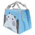 Pikkukuva 3 / 3: 1 kpl Piirretty Lounaskassi Oppilaalle Käsikäyttöinen Piknik-Kassi Oxford-Kangas Bento-Käsilaukku Sininen 21X17CM Blue 21X17CM