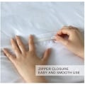Miniatyrbilde 5 av 5: 3-delt dynetrekksett, trykte sengetøysett Abstrakt dynetrekk med glidelås og bånd 1 dynetrekk og 2 putevar 2220x240cm 2 220x240cm