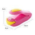 Miniatyrbild 4 av 5: Rosa 2-pack Mini Väska Förseglare Bärbar Snabb 2-i-1 Förseglare för Mini Bärbar Plast Värme