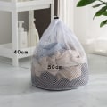 Miniatyrbillede 2 af 5: Sæt med 3 Store Vaskesække, Mesh Vaskesække med Træk snor, Holdbar Vaskesæk til Fine Tøj, Garment Vaskesæk i Mesh