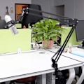 Miniatyrbild 3 av 5: Basstativ Monteringstillbehör, Klämma Kraftig Bordsklämma, Bordsfäste Klämma För Monitorfästen Arbetsstation (1st, Svart)