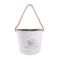 Pikkukuva 1 / 3: Riippuvat Kukkaruukut Puutarhan Riippuva Korit Seinä Kukkaruukut Metalli Kukkaruukku Seinälle Riippuva Istutusastia Mehikasvi Kukkaruukku Valkoinen 17X14cm White 17X14cm