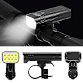 Pikkukuva 2 / 5: RYI.30 000 Lumenin Pyöränvalo 10 000 mAh USB Ladattava Akku LED Pyörän Etuvalo MTB Vedenpitävä Taskulamppu Ajovalo UUSI