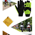 Miniatyrbild 4 av 5: Varmhandskar Vinterhandskar Halvläder Mockahandskar Ridhandskar Motorcykel Fitnesshandskar Motorcykel Utomhussporthandskar, Grön L