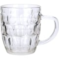 Miniatyrbilde 2 av 4: Glass Stein Ølkopp med Store Håndtak - 18 Oz., Oppvaskmaskinsikker, For Alle Drikker