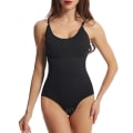 Miniatyrbillede 1 af 5: Bodystocking til kvinder Shapewear XL sort XL black