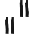 Miniatyrbilde 3 av 3: 6 stk Ensfargede Fingerløse Lange Hansker Strikkede Ull Tommelhull Votter 4 stk 4 pcs