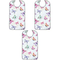 Miniatyrbild 2 av 2: 3-pack Vuxenförkläde för Matning Skyddande Förkläde för Äldre Vattentätt Klädskydd 3-pack 86x45cm 3pcs 86x45cm