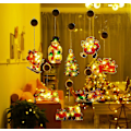 Miniatyrbillede 5 af 5: Lysstreng, Jule Sucker LED Lys, Udendørs Feelygter, Vindue Sucker Lampe, Juletræ Sucker LED Lys, til Julevinduesdekoration