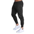 Miniatyrbilde 3 av 5: Menn Slim Fit Ensfargede Bukser Joggebukser Med Snøring Casual For Jogging SportM M