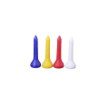 Miniatyrbilde 1 av 5: Golftees i plast (50 stk, tilfeldig farge)