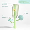 Miniatyrbilde 5 av 5: Babyflaske Tørkerack Grønn Babyflaske Tørker Avtakbar Flasketørker 4 Store Og 8 Små Stativ, Flasketørkerstativ For Flasker, Smokker, Bre
