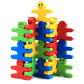 Miniatyrbillede 1 af 2: 16 stk. Balance Villain Blokke Børns Uddannelsesmæssige Balance Stakkeblokke Puslespil Udviklingslegetøjssæt 16 stk. 16pcs