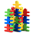 Pikkukuva 1 / 2: 16 kpl Tasapaino Villain -palikat Lapsille Opettava Tasapainon Pinottavat Palikat Puzzle Kehityspelin Leikkisetit 16 kpl 16pcs