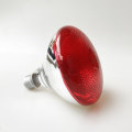 Miniatyrbillede 3 af 5: Sæt med 2 Infrarøde Pærer 150W Glas Madservice Rugende Kylling Kæledyr Bad Lys Terapi med Base Flood Light Pære