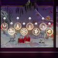 Pikkukuva 2 / 3: Jouluvalot, LED-jouluikkuna, Lumimies