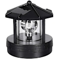 Miniatyrbillede 2 af 5: Solcelled Drejeligt Fyrtårnslys Havehave Græsplæne Lampe Belysning Til Udendørs Hjemindretning