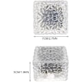 Miniatyrbillede 4 af 5: 2 Styk 4 LED Solcelle Gulv Udendørs Lampe Issten Lys, Kold Hvidt Lys Til/Fra Lysknap Solcelle Lampe Vandafvisende Gulv Spotlight Lys Til Udendørs