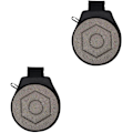 Miniatyrbilde 3 av 3: 4 stk. Roterende Svingbar Bilstolseteputer Roterende Seteputer Svingbar Stol Pute 2 stk 43x38cm 2pcs 43x38cm