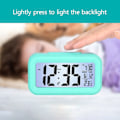 Miniatyrbillede 3 af 5: cameland Baggrundsbelyst Digital Vækkeur LCD Skærm Temperaturmonitor med Smart Watch Kalender Napalarm