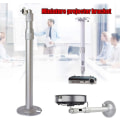 Miniatyrbilde 4 av 5: Projector Takmontering Brakett Vegg Tak 20 40cm Projektor Henger Brakett Veggbrakett Roterbar Aluminium Legering Takbrakett
