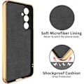 Miniatyrbillede 2 af 5: Samsung A55 5G Elegant og Stødsikkert Cover med Ringholder Flawless - Sort