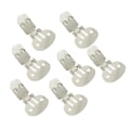 Miniatyrbilde 3 av 4: 100 stk Blanke Sko Klips i Rustfritt Stål DIY Håndverk Funn Tilbehør (32mm X 20mm) Sølv 100 stk Silver 100pcs